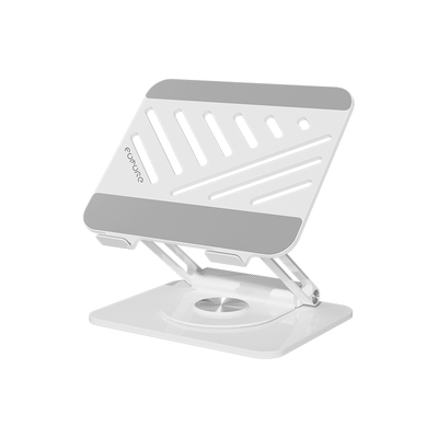 可旋转升降调节带拓展坞电脑支架