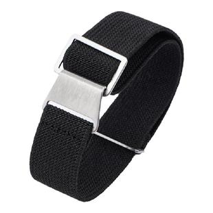 沐时代用帝舵伞兵降落伞弹力尼龙编织手表带男18/20/22/24mm