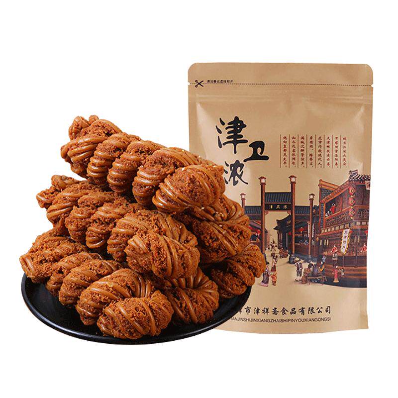 津祥斋天津麻花袋装大糕充饥传统