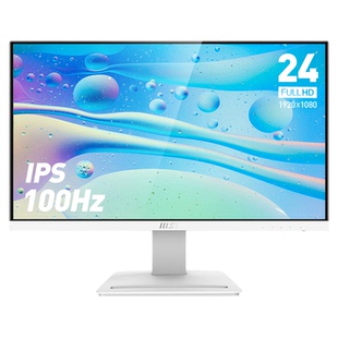 微星24英寸100HZ台式MP243XW台式电脑显示器音响笔记本外接屏幕27