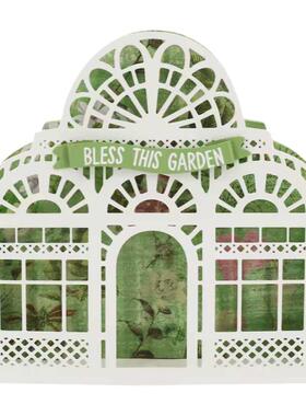 进口花室暖房装饰摆件小小可爱