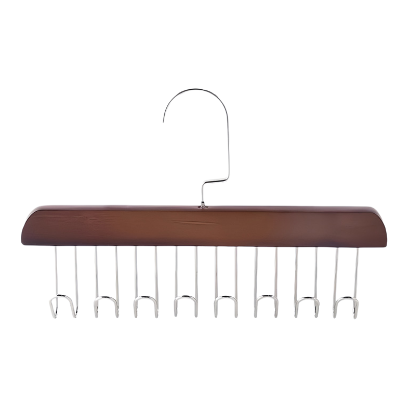 多功能实木衣架收纳神器家用宿舍