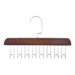 吊带衣架多功能内衣背心收纳神器家用宿舍实木挂钩波浪晾衣架塑料