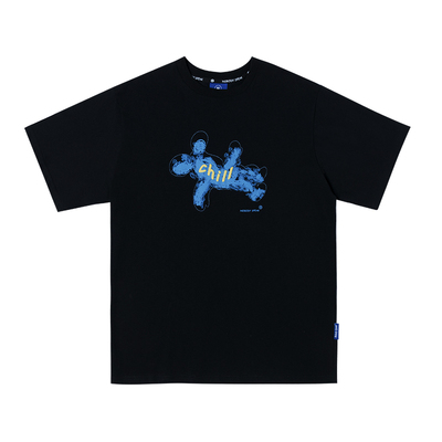 夏熊夏季新款情侣纯棉圆领t