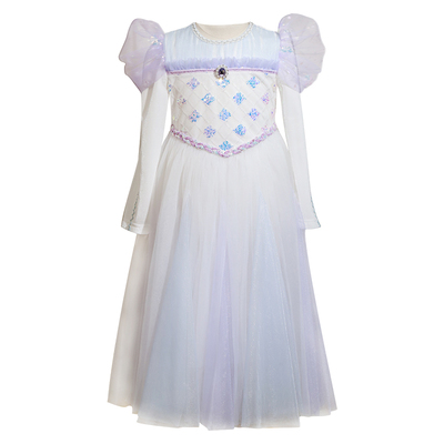 丢手绢原创女童装亮片公主连衣裙