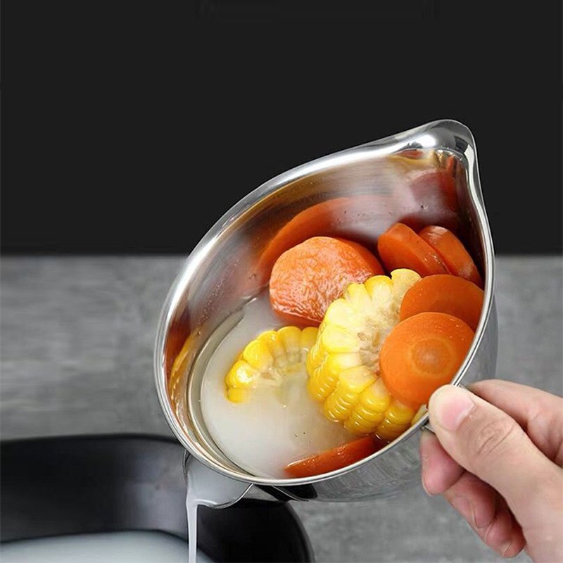 304不锈钢隔油器创意日用百货油壶厨房用品油分离勺 可激光logo