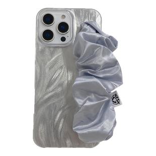 简约羽纱丝巾手腕带适用苹果17pro手机壳iphone16promax保护套13带挂绳15pro女14pro个性防摔12创意11/xs斜挎