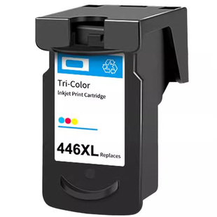 适用佳能445 446墨盒TS3140 3340 MG2440 2540s 2545 3040 2940彩色打印机MX494 3440可加墨黑色连供