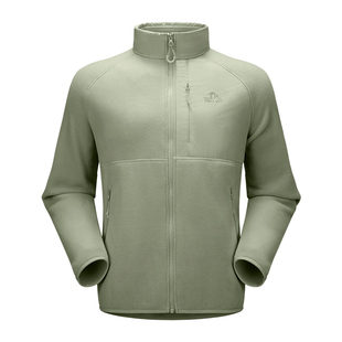 伯希和户外Polartec200抓绒衣男款秋季轻暖防风冲锋衣内胆登山服