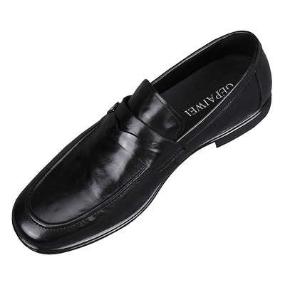 2024新款商务正装真皮一脚蹬皮鞋