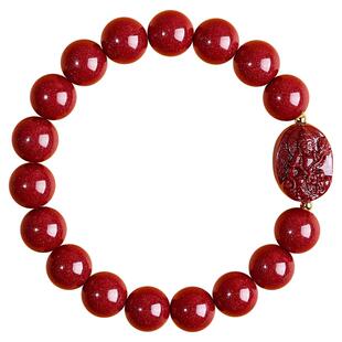 朱砂手串正品官方旗舰店女款本命佛手串本命年马年手链生肖转运珠