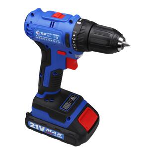 东科无刷双速锂电钻Mod.MBL21V充电钻2.0Ah电池 原装充电器裸机