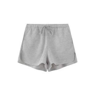 BM美式运动短裤女夏天薄款宽松阔腿裤小个子三分裤热裤2026新款