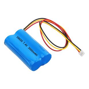 7.4v三线18650锂电池组9v12v先科DVD金正EVD移动唱戏机视频机通用