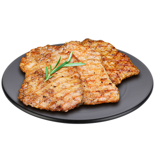 永旺达黑椒猪扒炸猪排半成品肉排三明治汉堡大排空气炸锅食材商用