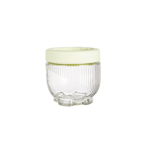 玻璃猫爪密封罐杂粮五谷杂粮零食干果食品级带盖储藏罐玻璃调料罐