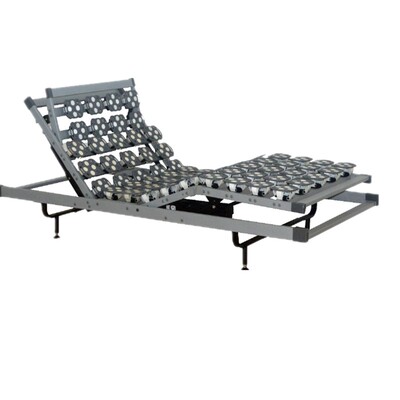 豪华蝶形花电动床架智能升降按摩遥控单人双人床架 德国OKIN电机