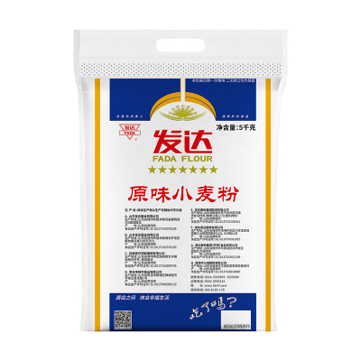 山东发达面粉七星原味面绿色食品