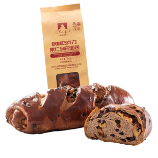 秋林 巧克力果仁列巴400g 特色口味 核桃仁葡萄干含量大于30%