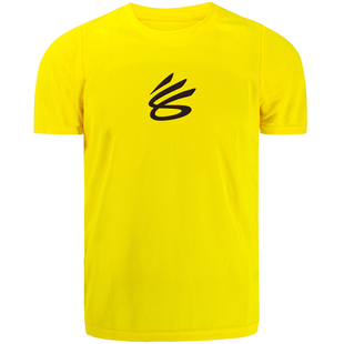 库里新logo篮球训练服速干网眼短袖夏宽松运动t恤男快干打球半袖