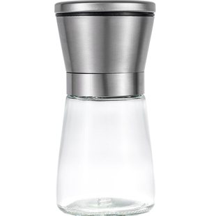 胡椒研磨器手动花椒粒研磨瓶黑白胡椒粉磨粉神器家用调料瓶调味