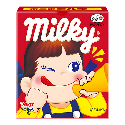 日本进口不二家MILKY牛奶糖7粒