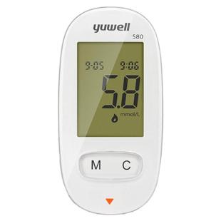 鱼跃血糖仪580/590家用血糖测试仪医用测血糖的仪器测量仪试纸准
