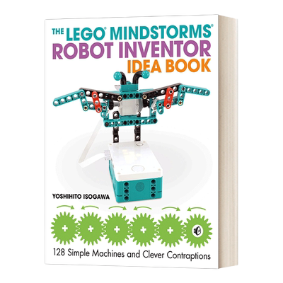 英文原版 The LEGO MINDSTORMS Robot Inventor Idea Book 乐高头脑风暴机器人发明家构思书 乐高技术 英文版 进口英语原版书籍