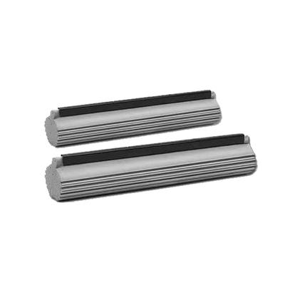 高品质对折滚轮挤水胶棉拖把头