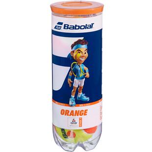 Babolat百保力初学者训练网球青少年低压橙色/红色/绿色减速网球