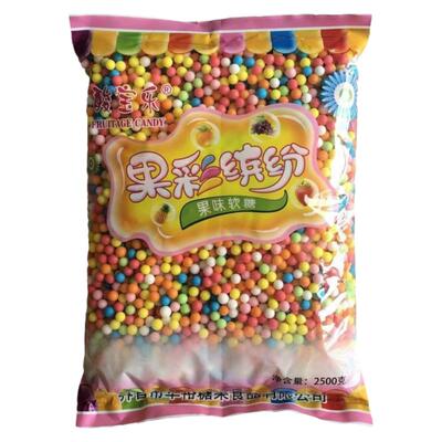 喜糖味彩色糖豆硬糖护法豆