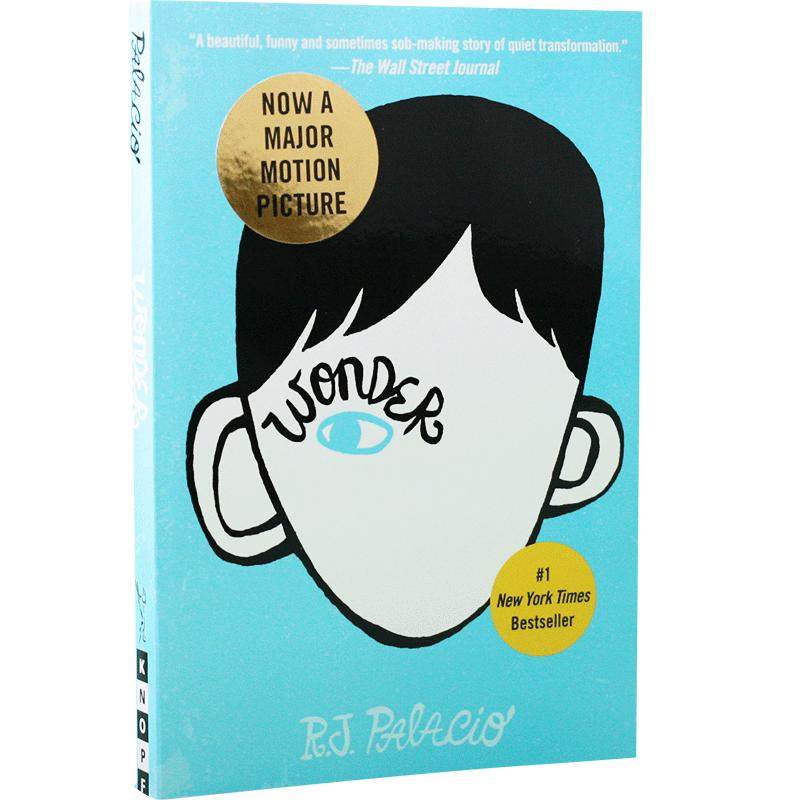 奇迹男孩 英文原版 Wonder 奇迹 青春励志小说 RJ Palacio 帕拉秋 同名电影小说版 进口原版图书 儿童青