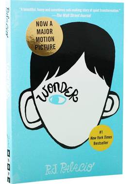 奇迹男孩 英文原版 Wonder 奇迹 青春励志小说 RJ Palacio 帕拉秋 同名电影小说版 进口原版图书 儿童青少年读物
