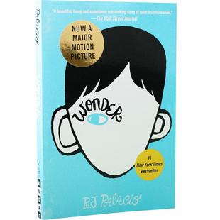 奇迹男孩 英文原版 Wonder 奇迹 青春励志小说 RJ Palacio 帕拉秋 同名电影小说版 进口原版图书 儿童青少年读物