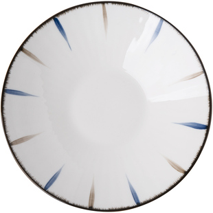 蓝和日式2025新款家用陶瓷菜盘子碟子鱼盘高颜值深盘圆盘创意餐具