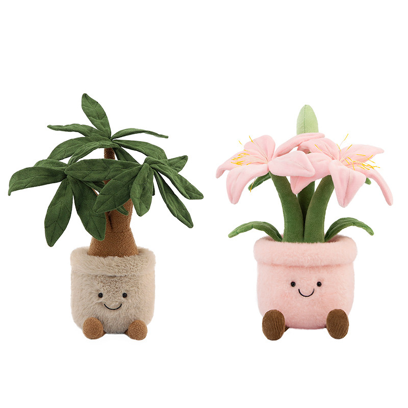 SmileBella植物系列毛绒玩具
