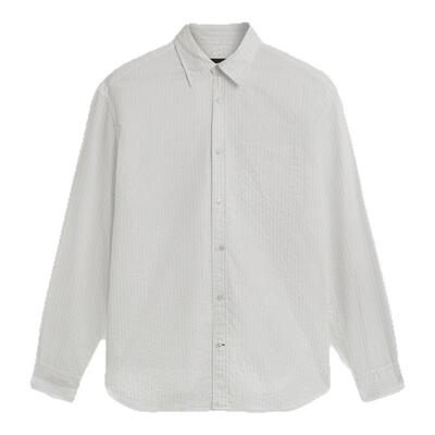 登喜路男士孟加拉条纹尖领衬衫