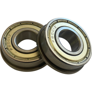 深沟球微型法兰薄壁法兰小轴承 F6700zz 10*15*4 F6701zz 12*18*4