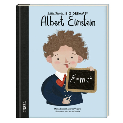 【现货】【Little People, Big Dreams】Albert Einstein，【小人物，大梦想】爱因斯坦 英文原版图书籍进口正版 儿童启蒙艺术绘本