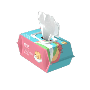 惠美竹风母婴湿巾80抽*10婴儿湿巾纸新生婴儿幼儿手口湿纸巾大包