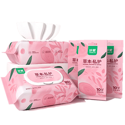 珍爱私护湿巾清洁杀菌又大又厚