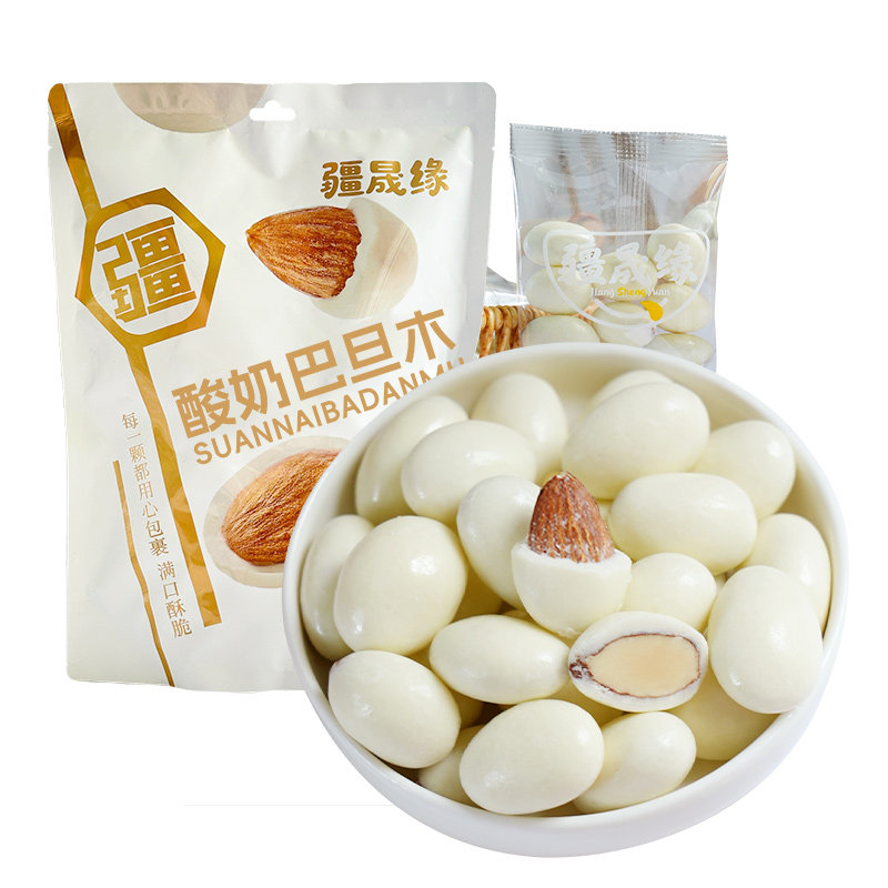 疆晟缘新疆特产酸奶巴旦木仁零食