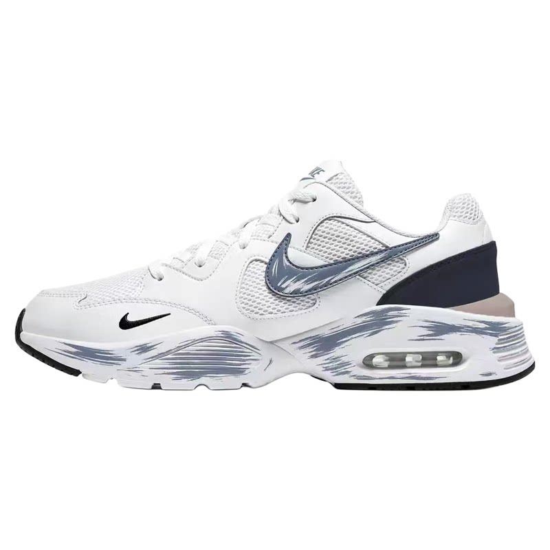 定制球鞋Nike Air Max Fusion 云墨雾屿 防滑耐磨 男女低帮跑步鞋