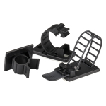 电线固定夹理线器固线夹自粘式固定座线扣网线整理走线集线神器JS