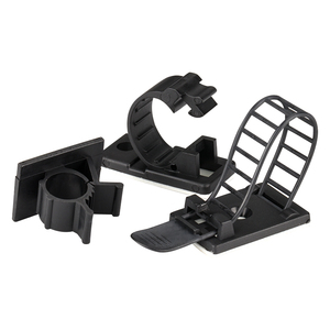 电线固定夹理线器固线夹自粘式固定座线扣网线整理走线集线神器JS