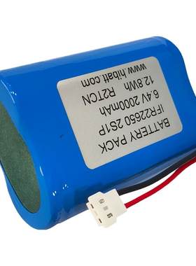 美的扫地机R2TCN格兰博Grand-Pro机器人用6.4V 2000mAh 22650电池
