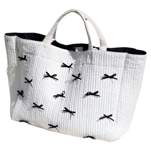 可手洗Ayako gypsohila AC-064(M) Picnic 蝴蝶结中号托特包