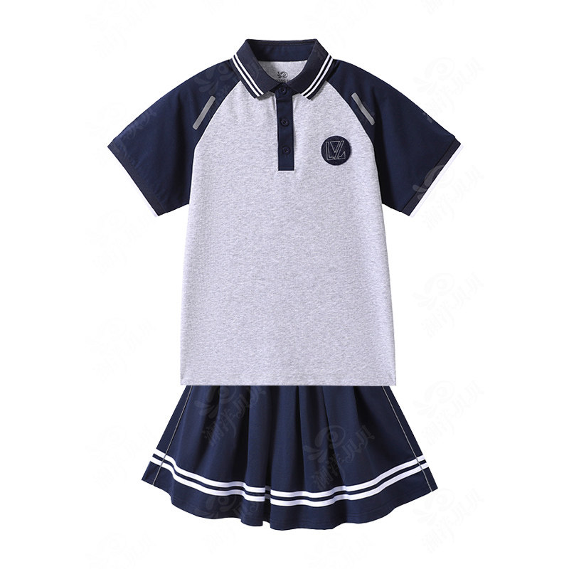 辽宁沈阳市小学生夏季校服第二款