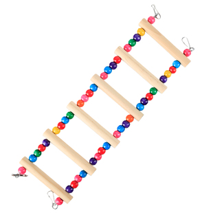 鹦鹉玩具爬梯秋千解闷自嗨玄凤虎皮牡丹云梯鸟笼吊环鸟笼装饰配件