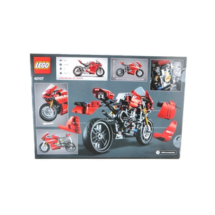 乐高玩具lego 42107杜卡迪摩托车科技机械男孩儿童拼装积木礼物